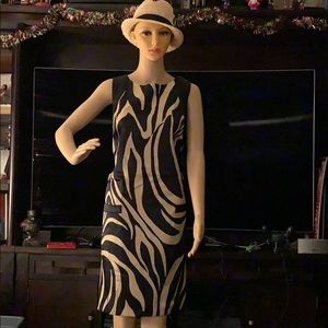 Black beige Zebra pattern